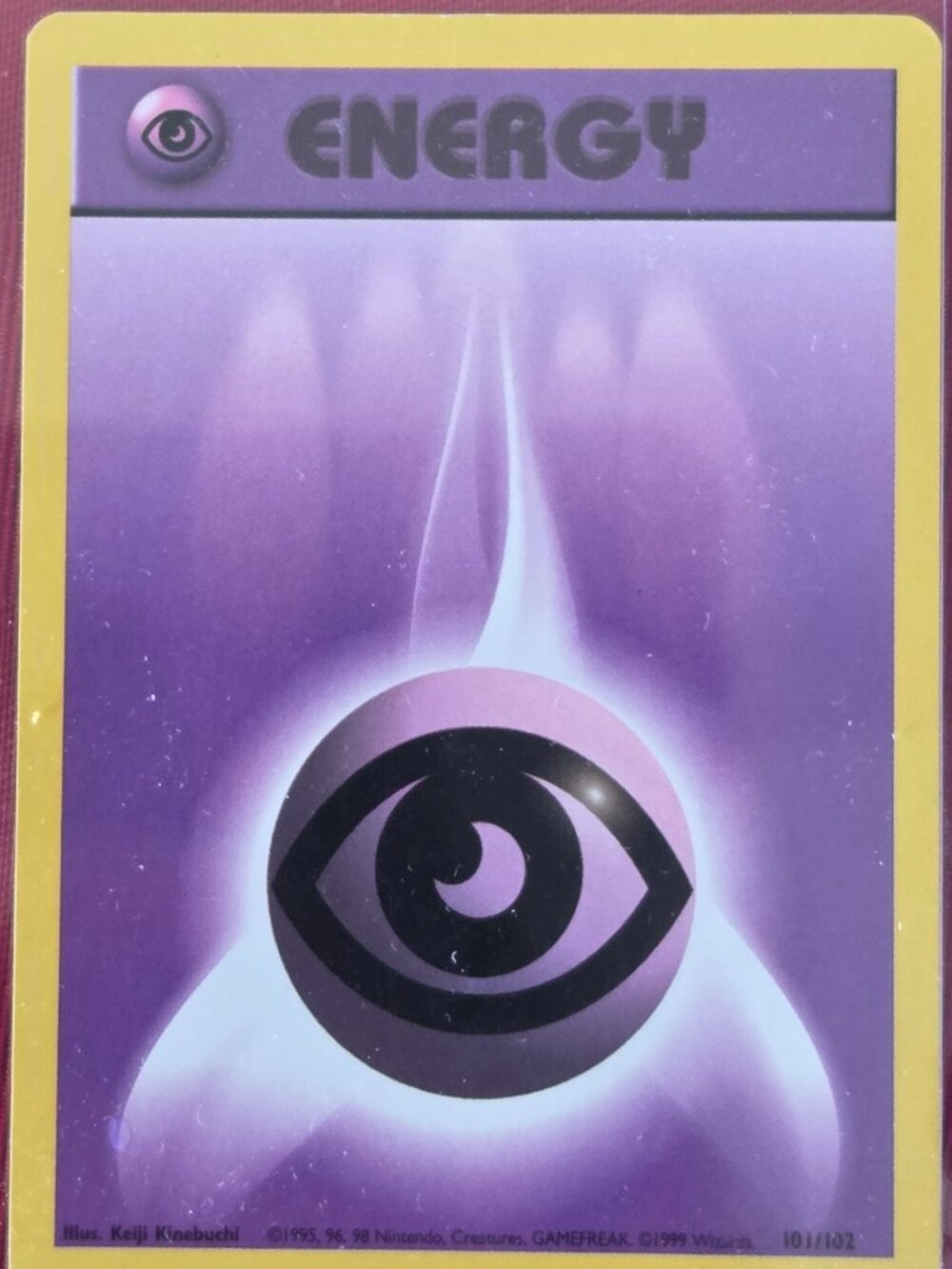 1999 POKEMON, PSYCHIC ENERGY CARD!!!